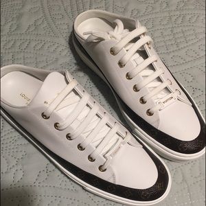 Stellar LV open back sneakers